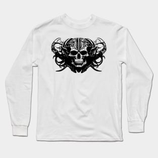 Sci Fi Skull Long Sleeve T-Shirt